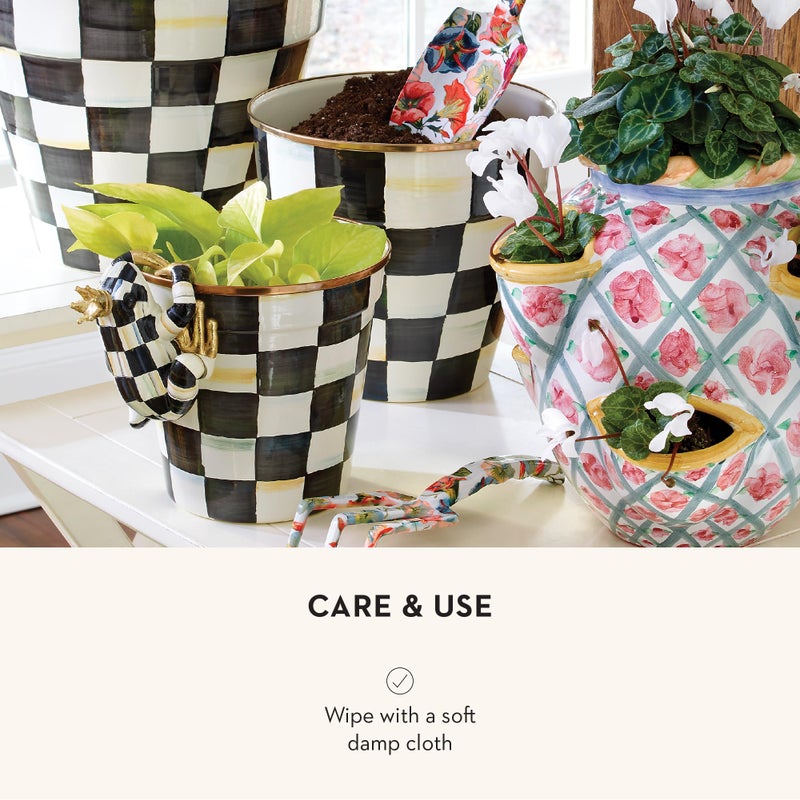 mackenzie childs MACKENZIE-CHILDS Pot Climber  Decorative Flowerpot Hanger  Indoor and Outdoor Planter Hanging Decor  Pot Croaker - Image 5